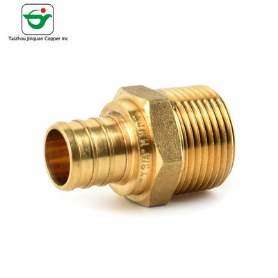 ISO9001 1''X3/4 &quot;MNPT Copper Male Adapter Pex Barb Fitting