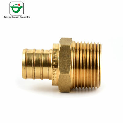 ISO9001 1''X3/4 &quot;MNPT Copper Male Adapter Pex Barb Fitting
